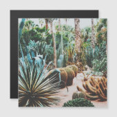 Carte Magnétique Jardin Majorelle - Marrakech - Maroc (Devant / Derrière)