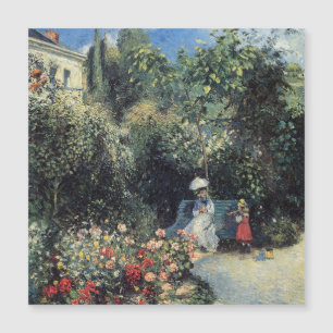 Carte Magnétique Jardin Pontoise Camille Pissarro