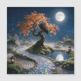 Carte Magnétique Jardin Zen d'Opale d'Octobre
