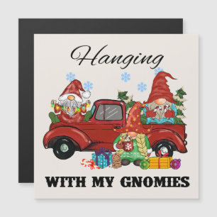 Carte Magnétique Je M'Accroche Avec Mes Gnomies