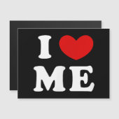 CARTE MAGNÉTIQUE JE M'AIME (Devant / Derrière)