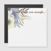 Carte Magnétique Je ne peux pas te remercier assez... (Devant / Derrière)