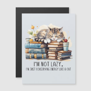 Carte Magnétique Je ne suis pas un chat mignon