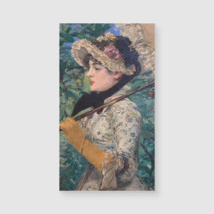 Carte Magnétique Jeanne (Printemps) Par Édouard Manet