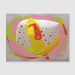 Carte Magnétique Jelly Candy Sweet Baby Hug Love Soft Cushion