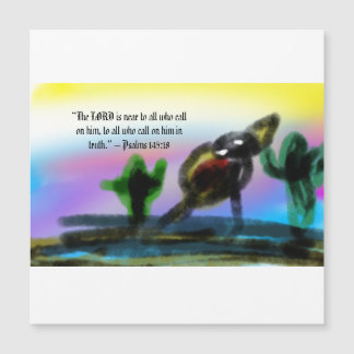 Carte Magnétique jésus nous trouve