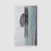 Carte Magnétique Jetée ouest de Brighton (Devant)