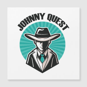 Carte Magnétique Johnny Quest