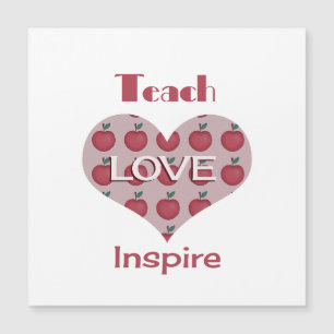 Carte Magnétique Journée d'appréciation des enseignants