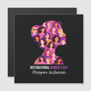 Carte Magnétique Journée internationale des femmes 8 mars