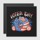 Carte Magnétique Journée nationale d'inscription des électeurs (Devant / Derrière)