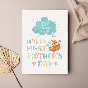 Carte Magnétique Joyeuse Fête des Mères pour la belle-fille