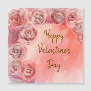 Carte Magnétique Joyeuse Saint-Valentin