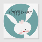 Carte Magnétique Joyeuses Pâques (Devant)