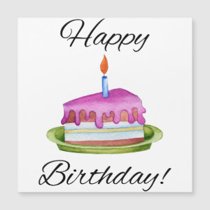 Carte Magnétique Joyeux anniversaire !