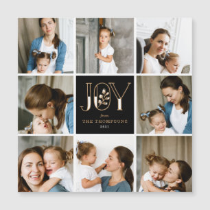 Carte Magnétique Joyeux Carreaux 8 Fête de la Photo