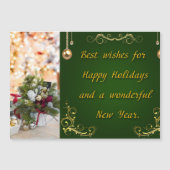 Carte Magnétique Joyeux Noël (Devant)