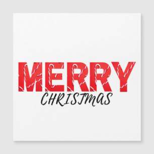 Carte Magnétique Joyeux Noël