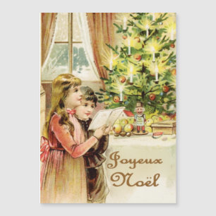Carte Magnétique Joyeux Noël en français