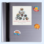 Carte Magnétique Joyeux Noël Photo Rouge Réfrigérateur Aimant<br><div class="desc">Les cartes de voeux que vos amis et votre famille garderont et apprécieront pour les années à venir! Vous ne pouvez pas choisir une ou deux de vos photos de famille préférées ? Ces magnets de réfrigérateur de 5, 25 po x 5, 25 po disposent d'espaces réservés pour 10 de...</div>