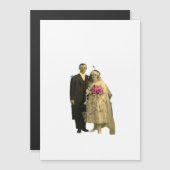 Carte Magnétique Jusqu'à ce que la mort nous sépare Mème Style Clas (Devant / Derrière)