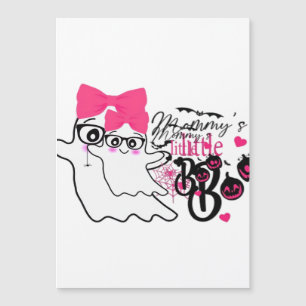 Carte Magnétique La Boo de Maman Halloween