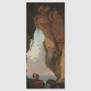 Carte Magnétique La bouche d'une grotte (1784) Hubert Robert