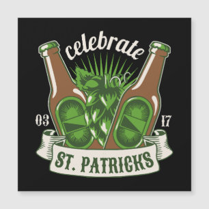 Carte Magnétique La fête de la Saint-Patrick
