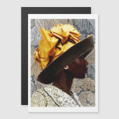 Carte Magnétique la fête des Mères (Devant / Derrière)