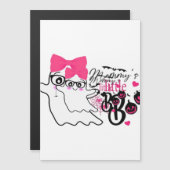 Carte Magnétique La fête d'Halloween de Maman (Devant / Derrière)