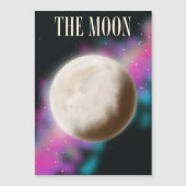 Carte Magnétique La Lune (Devant)
