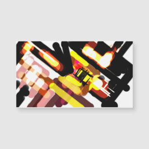 Carte Magnétique La nuit de la course de loup