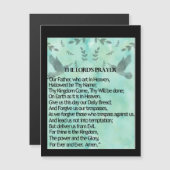 Carte Magnétique La prière du Seigneur (Devant / Derrière)