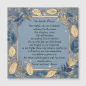 Carte Magnétique La prière du Seigneur (Devant)