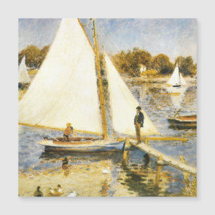 Carte Magnétique La Seine à Argenteuil Auguste Renoir
