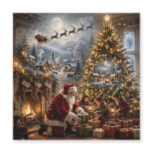 La veille de Noël enchantée, le travail magique du