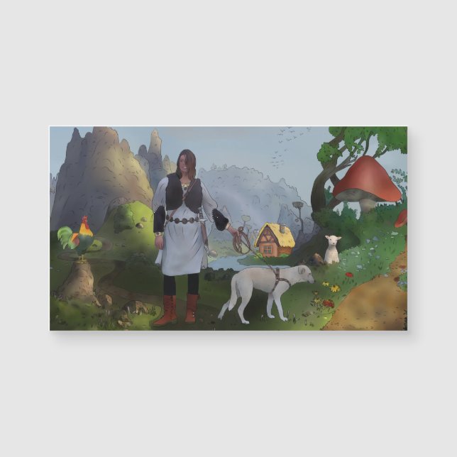 Carte Magnétique La Viking (Devant)