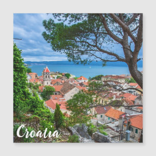 Carte Magnétique La ville croate d'Omis.