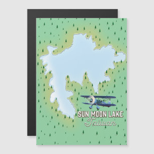 Carte Magnétique Lac du Soleil et de la Lune Taïwan