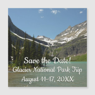 Carte Magnétique Lac Grinnell au Glacier National Park