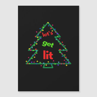 Carte Magnétique Laissons-nous un style rétro essentiel