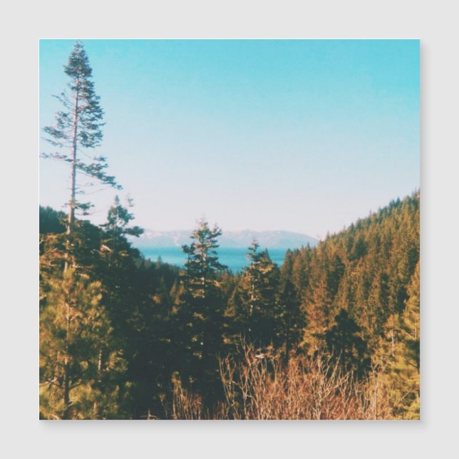 Carte Magnétique Lake Tahoe  (Devant)