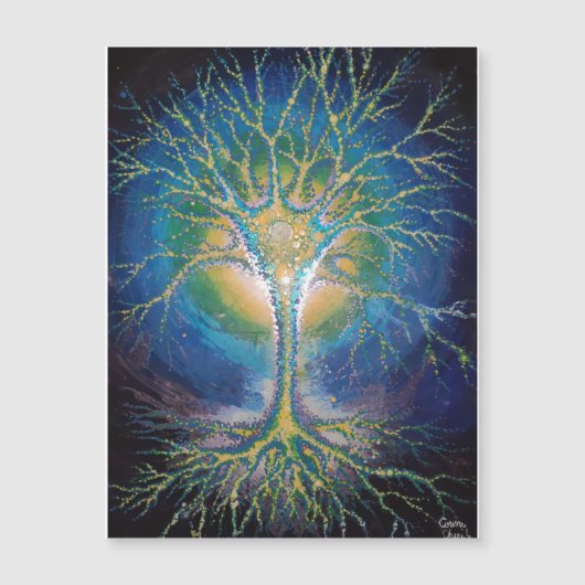 Carte Magnétique L'arbre neuronal (Devant)