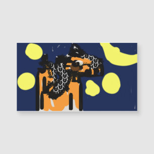 Carte Magnétique L'art vedette Wolf