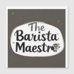 Carte Magnétique Le Barista Maestro