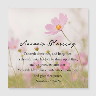 Carte Magnétique Le bienfait d'Aaron