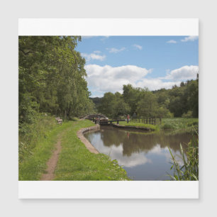 Carte Magnétique Le Caldon Canal Cheddleton Staffordshire