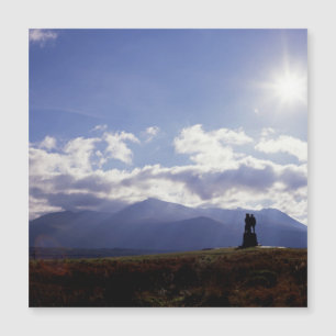 Carte Magnétique Le Commando Monument Scotland