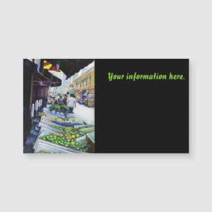 Carte Magnétique Le côté plus léger de Lavender Street, Singapour