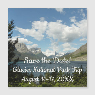 Carte Magnétique Le lac Saint Mary II du parc national des Glaciers